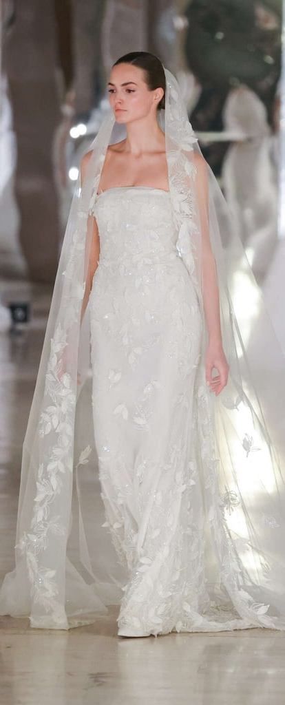 Elie Saab Bridal Spring 2024 Ellie Saab Bridal 2024, Bridal 2024, Elie Saab Bridal, Wedding Dressses, Bridal Trends, Ellie Saab, Elie Saab Spring, Dream Wedding Ideas Dresses, Tropical Wedding