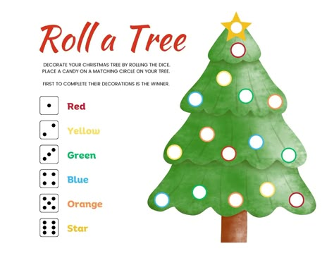 Christmas Roll A Tree Candy Dice Game » Powered by ThriveCart Roll A Grinch Game, Roll A Christmas Tree, Roll A Tree Dice Game, Poke A Christmas Tree Game, Roll A Christmas Tree Dice Game, Chritmas Tree Game, Dice Rolling Christmas Game, Roll A Christmas Tree Dice Game Free Printable, Free Christmas Games