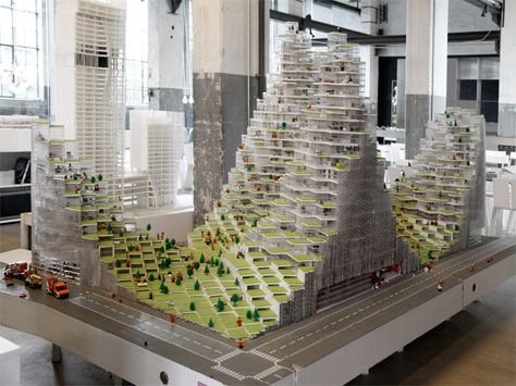 bjarke ingels group BIG architects studio visit designboom Nubian Architecture, Residential Facade, Complex Architecture, Pendle Hill, Floating Village, Big Architects, History Of Architecture, Architects Studio, Bjarke Ingels Group