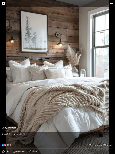 Aesthetic Bedrooms, Chic Bedrooms, Aesthetic Bedroom Ideas, Farmhouse Aesthetic, Shabby Home, Farmhouse Inspiration, Urban Aesthetic, Bedroom Refresh, F U