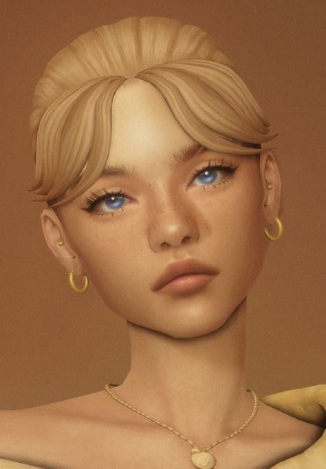 leila bun | Patreon Sims 4 Hair Male, Chin Hair, The Sims 4 Skin, Sims 4 Game Mods, Sims 4 Gameplay, Sims 4 Dresses, Sims Hair, Sims 4 Cas, Sims 4 Game