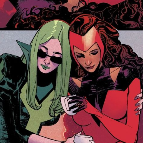 Wanda Django Maximoff, Polaris Marvel, Lorna Dane, W.i.t.c.h Fanart, Comic Icons, Marvel Heroines, Storyboard Illustration, Scarlet Witch Marvel, Pietro Maximoff