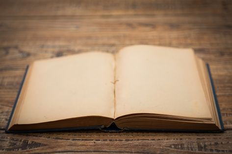 Book On Table Aesthetic, Open Book Photo, Book With Blank Pages, Opened Book, Vision 2023, Empty Book, Pink Clocks, Book Reference, Inktober 2024