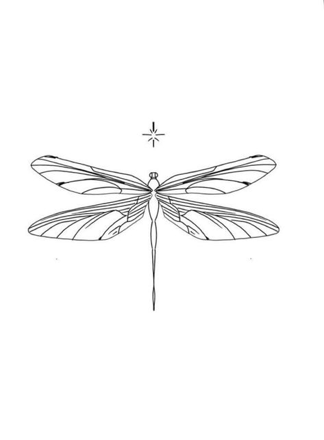 Both Collar Bone Tattoos For Women, Dragonfly Design Tattoo, Dragon Fly Line Tattoo, Dragon Fly Tattoo Stencil, Dragonfly Tramp Stamp, Dragonfly Tattoo Drawing, Dragonfly Tattoo On Back, Dragonfly Drawing Simple, Dragon Fly Tattoo Simple