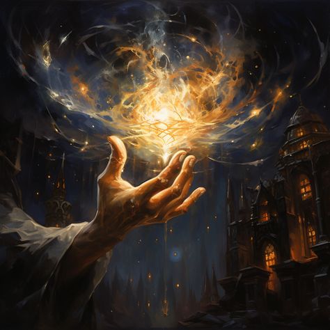 #magical #illustration #imagination #hands #aesthetic Old Magic Aesthetic, Healing Magic Aesthetic, Magic Academy Aesthetic, Illusion Wizard, Fantasy Aesthetic Magic, Mage Hand, Strange Academy, Witches Road, Hand Magic