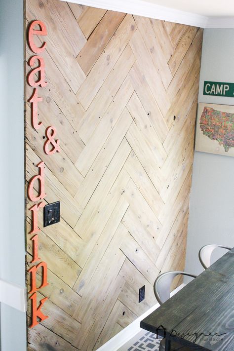 Diy Plank Wall, Planked Walls, Diy Wood Stain, Herringbone Wall, Merchandising Ideas, Wood Plank Walls, Old Fences, Front Yard Fence, Plank Walls