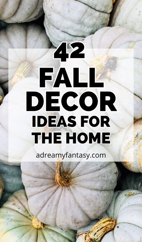 Fall is one of my favorite times of year! The beautiful changing colors, the crisp, cooler air, the warm, cozy drinks and sweet scents, it's such a wonderful time to be alive! I'm excited to decorate my home with pumpkins and burlap garlands! If you're looking for some decorating inspiration this season, check out these 42 fall decor ideas for the home! Wreath Living Room, Burlap Garland, Cozy Drinks, Feels Like Summer, Fall Door Decorations, Fall Decor Ideas, Fall Garland, Country Living Room, Fall Door