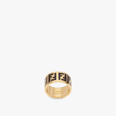 Forever Fendi ring Fendi Ring, Fendi Logo Design, Fendi Store, Fendi Jewelry, Gold Color Ring, Gucci Jewelry, Nature Ring, Color Ring, Jewelry Inspo