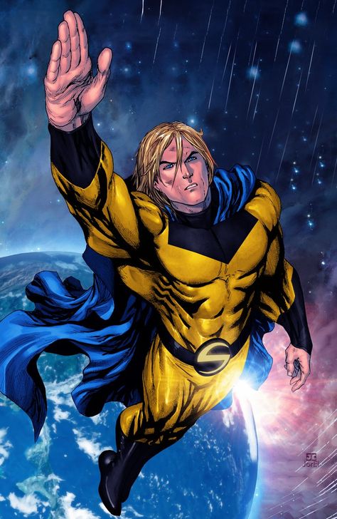 Sentry Marvel Sentry, Sentry Marvel, Deadpool Y Spiderman, The Sentry, Marvel Characters Art, Comic Book Superheroes, Marvel Superhero Posters, Marvel Comic Character, Marvel Comics Art