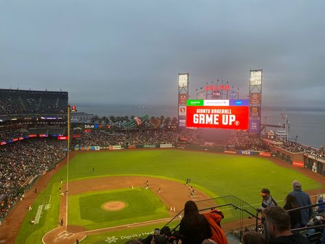 Oracle Park, Giants Baseball, Baseball Stadium, Baseball Games, San Francisco Giants, Mlb Baseball, Baseball Field, Mlb, San Francisco