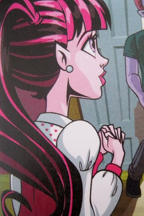 Draculaura I only have eye for you Cute Draculaura, Monster High Comic, Draculaura Aesthetic, Monster High Draculaura, Arte Monster High, Monster High Pictures, Moster High, Catty Noir, Monster High Art