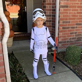 Easy Diy Storm Trooper Costume, Diy Storm Trooper Costume, Storm Trooper Costume Kids, Kids Star Wars Costumes, Stormtrooper Costume, Halloween Costume Ideas For Kids, Star Wars Costumes Diy, Costume Ideas For Kids, Sew Halloween Costume