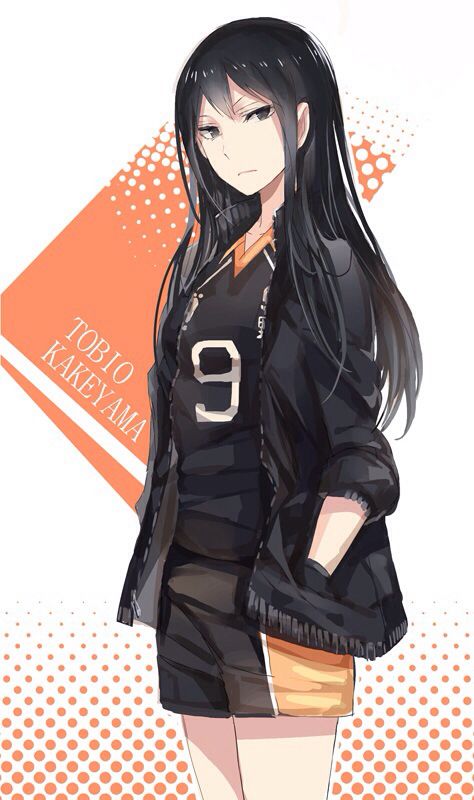 Tobio Haikyuu Genderbend, Volleyball Anime, Haikyuu Karasuno, Haikyuu Kageyama, Kageyama Tobio, Haikyuu Characters, Haikyuu Fanart, Sports Anime, Fanarts Anime