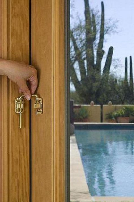 Sliding Door Lock Ideas, Door Lock Ideas, Sliding Door Security, Sliding Door Lock, Door Security, Home Security Tips, Diy Home Security, Wireless Home Security Systems, Wireless Home Security