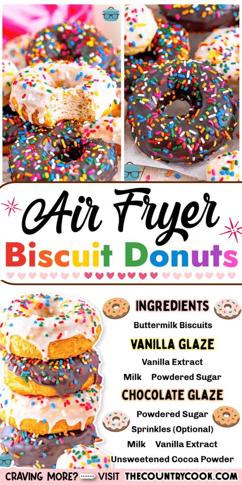 Canned Biscuit Donuts Air Fryer, Air Fryer Glazed Donut Recipes, Canned Biscuit Donut Recipes Air Fryer, Airfryer Donuts Biscuits, Air Fryer Doughnuts With Biscuits, Donuts From Biscuits Air Fryer, Air Fryer Biscuits Canned Recipes, Air Fry Donuts From Biscuits, Easy Donuts Recipe Canned Biscuits