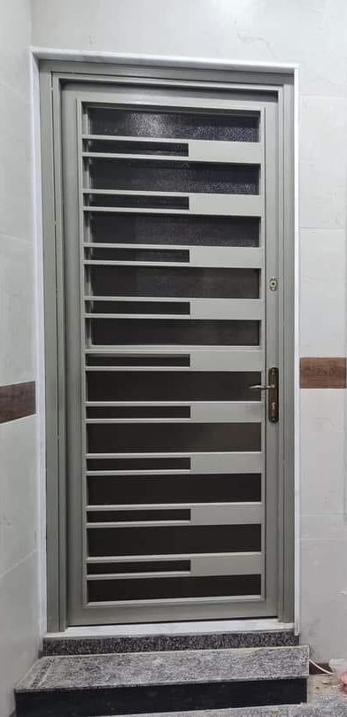 Latest Gate Design, Security Door Design, Burglar Proof, Gate Wall Design, Custom Front Doors, Steel Door Design, House Main Gates Design, Iron Door Design, Grill Door Design