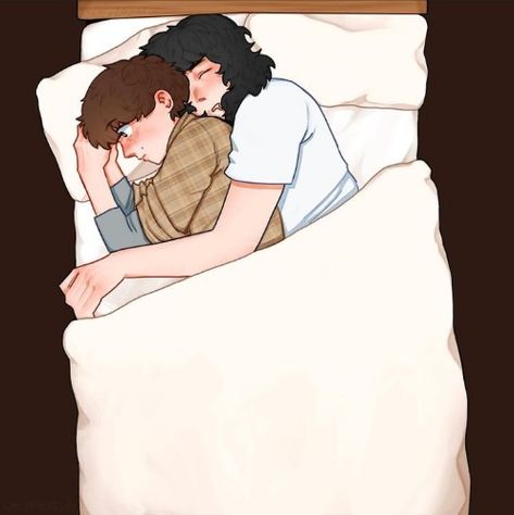 Byler Cuddle Fanart, Byler Fanart Cuddling, Byler Fanart Cute, Will X Mike, Byler Fanart, Stranger Things Art, Will Byers, Stranger Things Meme, Stranger Things Funny