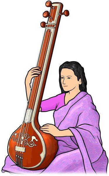 tanpura / tampura Tanpura Instrument, Tanpura Drawing, Tabla Instrument Drawing, Music Instruments Drawing, Music Instruments Illustration, Musical Instruments Clipart, Indian Musical Instruments, Musical Instruments Drawing, Basketball Drawings