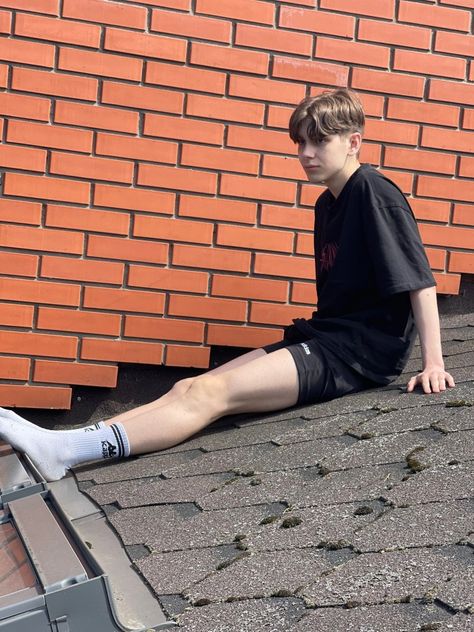 White Socks Outfit, Men In Socks, Socks Aesthetic, Boy Toy, Teen Boy Outfits, Short Men Fashion, Street Style Outfits Men, Blonde Boys, Cute Lazy Outfits