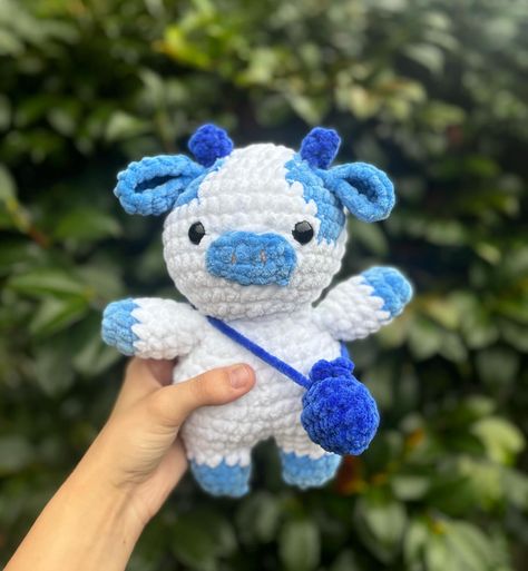 blueberry cow 🫐🐮 • • •#explore#fyp#crochet#crochetcow#blueberry#blueberrycow#lefthanded#trending#crochetaddict#crochetlove#explorepage✨ #explorepage Blueberry Crochet, Blueberry Cow, Cow Crochet, Vision Bored, Crochet Cow, Square Crochet, Granny Square Crochet Pattern, Crochet Stuff, Cute Crochet