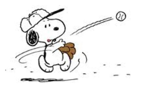 Snoopy plays Baseball Snoopy Beagle, Woodstock Snoopy, Baseball Display, Woodstock Peanuts, Be A Leader, Funny Nurse Quotes, Snoopy Images, Peanuts Cartoon, Cartoon Strip