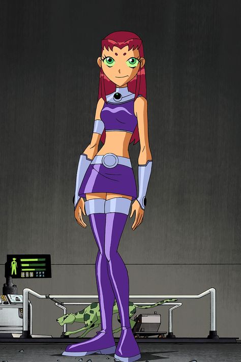 Hot Cartoon Character Costume, Star Fire Costume Diy, Starfire Outfits Fanart, Starfire Teen Titans Costume, Star Fire Outfit, Halloween Costumes Starfire, Halloween Costume Starfire, Starfire Costume Diy, Star Fire And Raven Costume