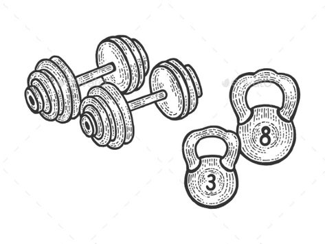 Sport Barbell Weights Dumbbell Sketch Vector #AD #Weights, #AFFILIATE, #Barbell, #Sport, #Vector Barbell Drawing, Sport Vector, Daily Doodle, Barbell Weights, Abstract Design, Vector Illustration, Design Ideas, Doodles, Sketch