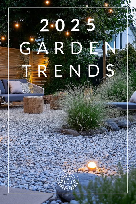 The 2025 garden design trends reflect a remarkable shift in how we think about outdoor spaces. With sustainability meeting innovation, these emerging trends are reshaping our approach to garden design and plant selection. From smart technology integration to climate-resilient landscaping, understanding the latest garden design trends for 2025 will help you create an outdoor space that’s not only beautiful but also aligned with contemporary environmental and lifestyle needs. Best Home Garden Design, Garden Separation Ideas Plants, Garden With No Grass Ideas, Planting Grasses In Garden, Zoned Garden Ideas, Modern Country Garden Design, Modern Landscape Design Plans, Under Planting Ideas, Modern Back Garden Design