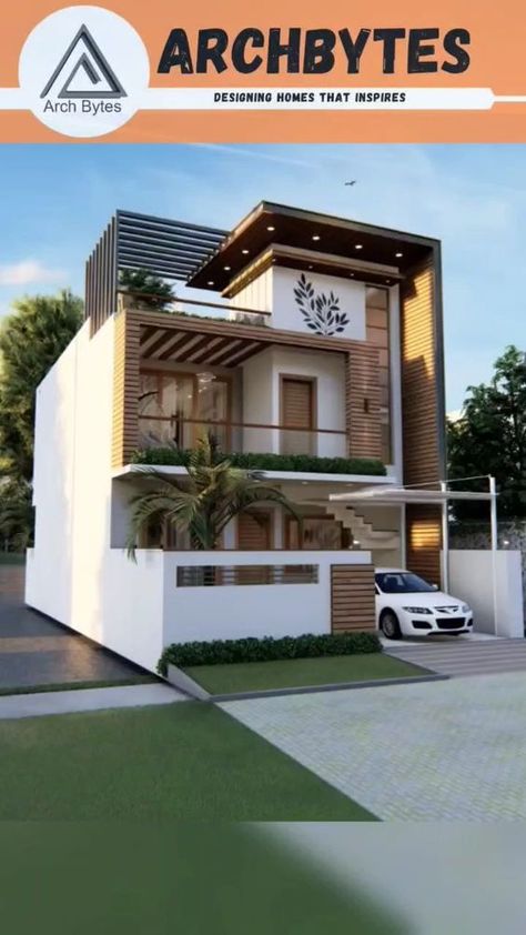 Small House Art, House Design Bedroom, Design For Small House, Simple Small House, Mansion Floor Plans, Home Decor Ideas Apartment, 3d Front Elevation, Indian House Exterior Design, House Structure Design