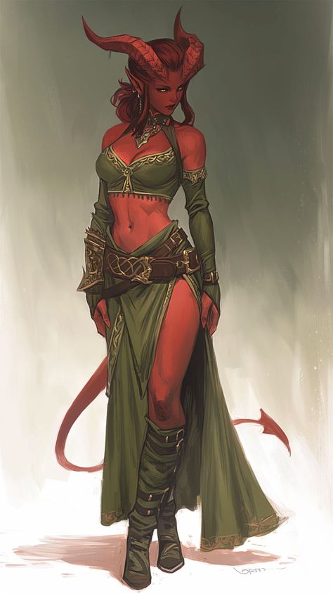 Portraits Art Tiefling Female, Dnd Character Ideas, Heroic Fantasy, Fantasy Races, Dungeons And Dragons Characters, Dnd Ideas, Dnd Art, Girl Drawings, Dnd Stuff