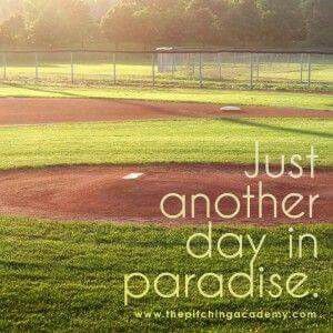 Paradise Softball Game Day, Game Day Quotes, Just Another Day In Paradise, No Crying In Baseball, Softball Quotes, Baseball Pitching, Softball Life, Baseball Quotes, Baseball Bats