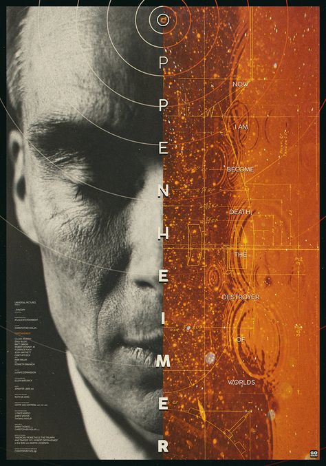 Oppenheimer Poster Art, Oppenheimer Design, 2023 Poster Design, Oppenheimer Art, Graphic Designer Poster, Oppenheimer Poster, Oppenheimer 2023, Sherlock Poster, Robert Oppenheimer