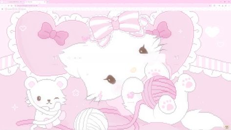 my google chrome pink cute layout :3 Kuromi Hello Kitty My Melody, Hello Kitty Gif Banner, Hello Kitty Banner Gif, Cute Wallpaper Gif, Pink Gif Banner, Sanrio Banner, Sanrio Gif, Hello Kitty Banner, Hello Kitty Gif