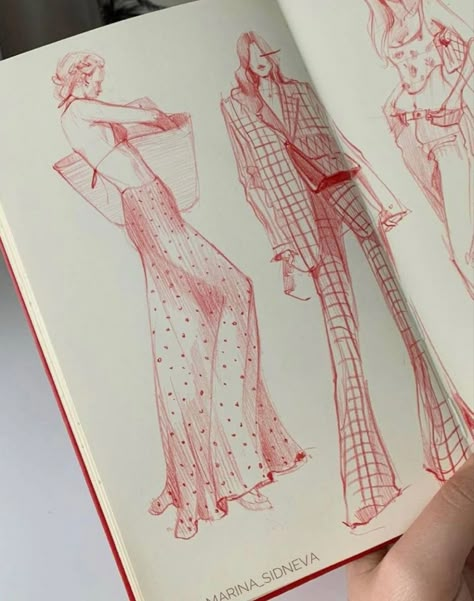 Paint On Clothes, Fashion Sketchbook Inspiration, Fashion Design Inspiration, Basic Clothes, Fashion Figure Drawing, Fashion Drawing Sketches, Fashion Design Sketchbook, Instagram Trends, Fashion Design Portfolio