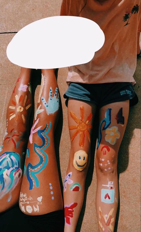 vsco, 2019, vsco aesthetic, summer, preppy, fun, leg painting, vsco summer, c1, brandy mellville, fun Aesthetic Leg Painting, Drawing On Myself, Easy Sketches For Beginners, Sketches For Beginners, 4th Of July Pics, Hippy Life, Tropical Core, Summer Legs, Easy Sketches