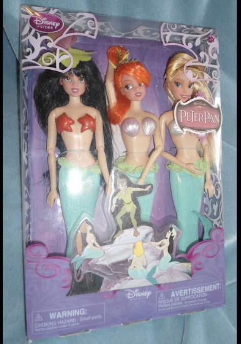 Neverland Mermaids, Early 2000s Disney Princess Toys, Barbie Mermaid Doll, Barbie Mermaidia Doll, Barbie Mermaid, Barbie Mermaid Doll 2000s, Barbie Fairy, Walt Disney Princesses, Mermaid Toys