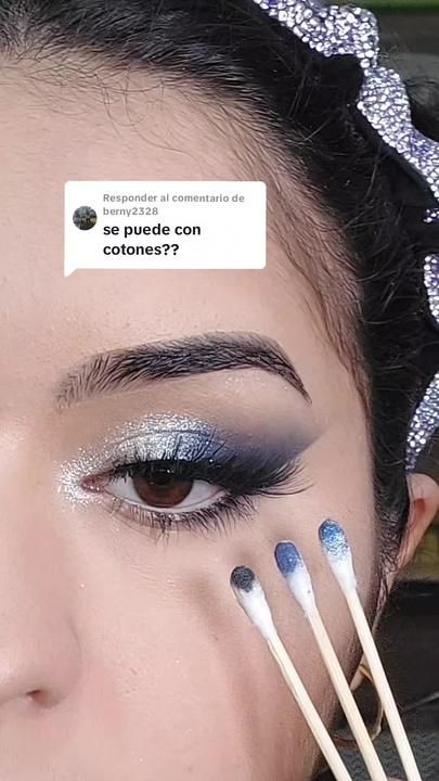 Royal Blue Quince Makeup, Royal Blue Quinceanera Makeup, Royal Blue Makeup Looks Quince, Royal Blue Eye Makeup, Royal Blue Makeup Looks, Royal Blue Makeup, Ariana Makeup, Wedding Makeup Blue, Quinceanera Makeup