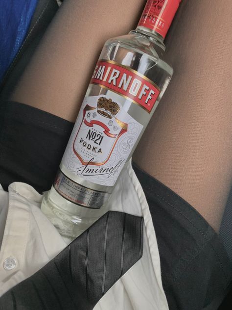 Smirnoff Vodka Aesthetic, Vodka Astethic, Smirnoff Aesthetic, Vodka Tumblr, Bully Book, Vodka Aesthetic, Smirnoff Bottle, Pretty Alcoholic Drinks, Smirnoff Ice