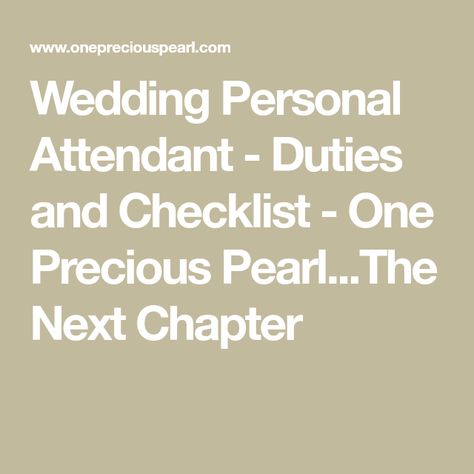 Wedding Attendant Proposal, Bridal Assistant Duties, Bridal Attendant Duties, Wedding Personal Attendant Duties, Personal Attendant Gifts, Wedding Hostess Duties, Personal Attendant Kit, Burnt Orange And Yellow Wedding, Personal Attendant Duties