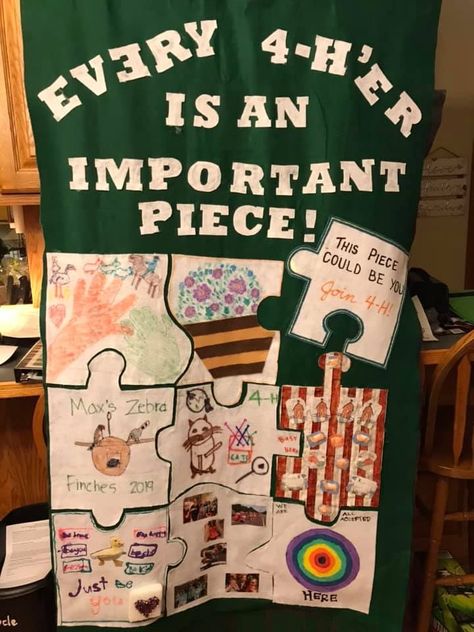 Fall 4h Activities, County Fair Booth Display Ideas, 4-h Display, 4 H Officer Installation Ideas, 4h Promotional Poster Ideas, 4-h Shooting Sports Poster Ideas, 4h Dairy Poster Ideas, 4h Banner Ideas, 4h Exhibit Ideas