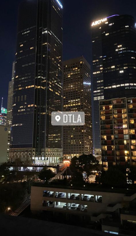 Dtla Night Aesthetic, Dtla At Night, Downtown La Aesthetic, Los Angeles At Night, La Aesthetic, Life After High School, Life Vision, Closet Decor, Los Angles