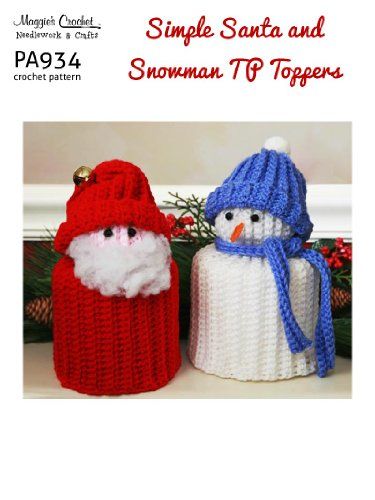 Crochet Snowman Granny Square and Blanket - free pattern. These smiling snowy faces can stay looking at each other in this Christmas all the time. Crochet Toilet Roll Cover, Toilet Paper Cover, Crochet Snowman, Bottle Toppers, Holiday Crochet, Haken Baby, Christmas Crochet Patterns, Basic Crochet Stitches, Paper Cover