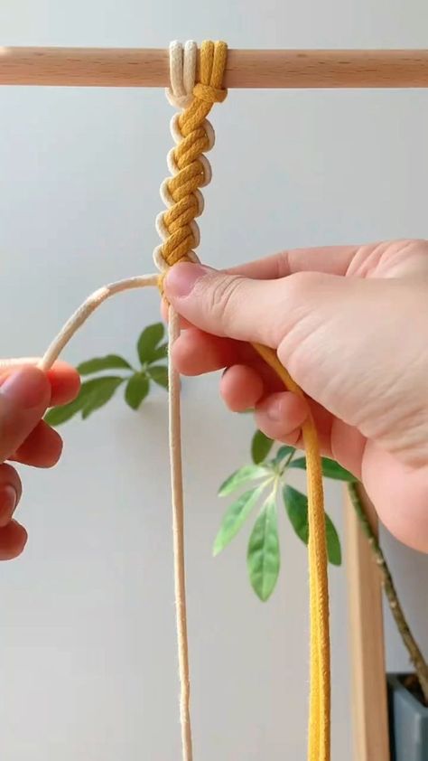 Share the Beauty of Macrame Graphic Weaving: Perfect for Belts, Wall Hangings, Plant Hangers, Curtain Tie-Backs, and More! Simple, Practical, and Beautiful. 🌿🧵🌸 #Macrame #GraphicWeaving #DIY #HomeDecor #craftingismytherapy | Curtainall | Curtainall · Original audio Macrame Knots Diy, Rose Coloring Pages, Knots Diy, Macrame Curtain, Curtain Ties, Plant Hangers, Macrame Ideas, Macrame Knots, Curtain Tie Backs