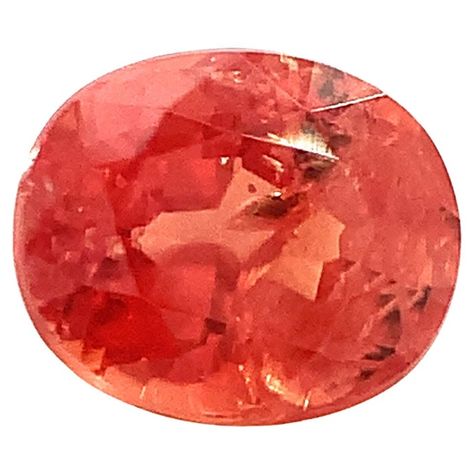 Fuzzy Peach, Salmon Orange, Fancy Sapphire, Red Spinel, Padparadscha Sapphire, Color Of The Year, Intense Colors, Orange Color, Pink And Orange