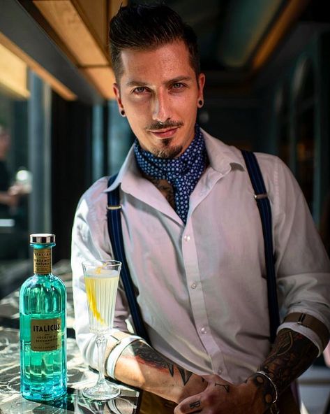 Stefano Mario 1983 on Instagram: “Make your passion your job & you will never have to work a day in your life. #italicus#bartender#contest “We complete your outfit” ✍🏼” Bartender Outfit, Scarves Men, Halloween 2023, Scarf Men, Your Outfit, To Work, Mario, Make Your, Make It Yourself