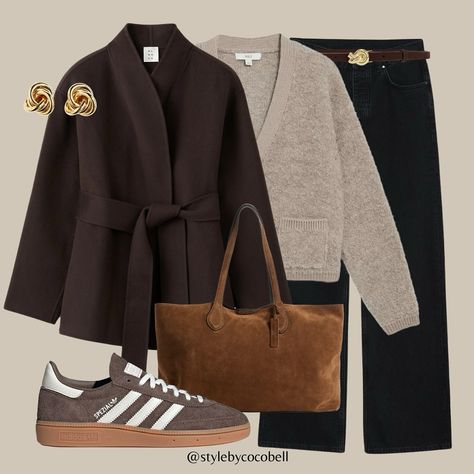 Chocolate cravings, but make it fashion 🍫🤎 Whether you’re going for a casual chic vibe with sneakers or elevating your look with luxe accessories, these two stunning brown coats are the perfect staple for fall! Loving how this rich chocolate hue adds warmth and elegance to any outfit 🍂 Which one would you style for your cozy fall days? 🛟 Follow & save this post for future outfit inspiration! Comment SHOP below to receive a DM with the link to shop these outfits on my LTK. Or shop the lo... Cozy Cafe Outfit, Chocolate Brown Fall Outfit, Chocolate Brown Coat Outfit, Coat Brown Outfit, Work Outfit With Sneakers, Casual But Cute Outfits, Brown Sneakers Outfit, Brown Winter Outfit, Chocolate Brown Outfit