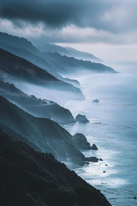 "🏞️🚗 Take a scenic drive on Highway 1 in Big Sur! Marvel at dramatic cliffs, rugged coastline, and stunning ocean views along one of California’s most iconic routes. 🌅🌲 #Highway1 #BigSur #CaliforniaRoadTrip" Big Sur Coastline, Highway 1, Big Sur California, California Travel Road Trips, Bedroom Prints, Ocean Views, Scenic Drive, Big Sur, Hunger Games