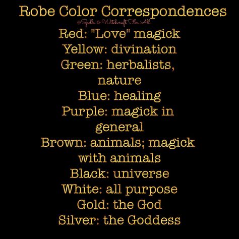 Magickal Correspondences, Witch Tips, Witchy Tips, Spell Books, African Spirituality, Witchcraft Spell Books, Witch Spell Book, Baby Witch, Color Meanings