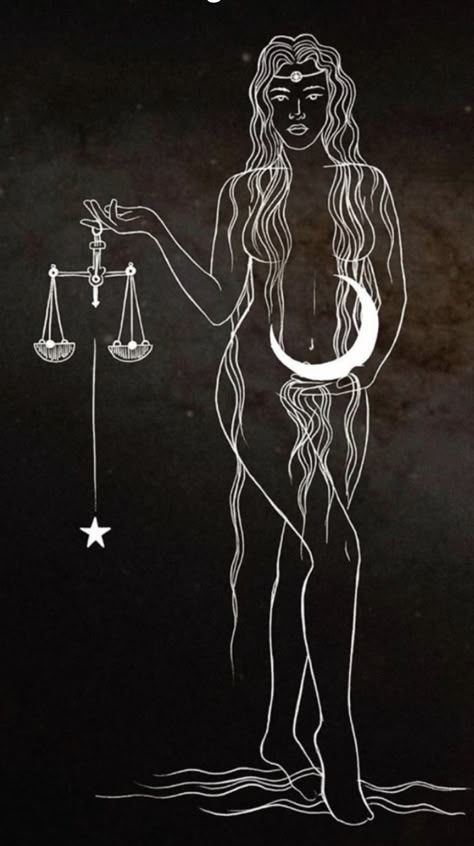 Divine Feminity Wallpaper, Moon Goddess Art Divine Feminine, Feminity Tattoo, Goddess Artwork Divine Feminine, Moon Goddess Drawing, Libra Goddess, Divine Feminine Drawing, Divine Feminine Art Goddesses, Scratchboard Art