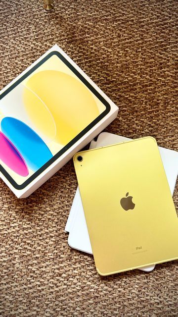 I Pad 9th Generation, Ipad 10 Yellow, I Pad 10th Generation, Yellow Ipad 10th Gen, Ipad 10th Generation Aesthetic, Ipad Colors, Ipad Yellow, Yellow Ipad, Kids Ipad